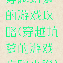穿越坑爹的游戏攻略(穿越坑爹的游戏攻略小说)
