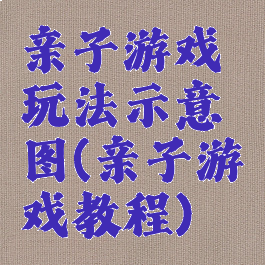 亲子游戏玩法示意图(亲子游戏教程)