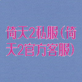 倚天2私服(倚天2官方客服)