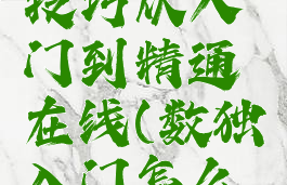 数独游戏技巧从入门到精通在线(数独入门怎么玩)