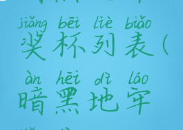 暗黑地牢奖杯列表(暗黑地牢奖项)