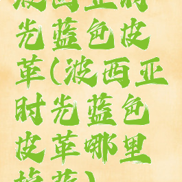 波西亚时光蓝色皮革(波西亚时光蓝色皮革哪里掉落)