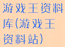 游戏王资料库(游戏王资料站)