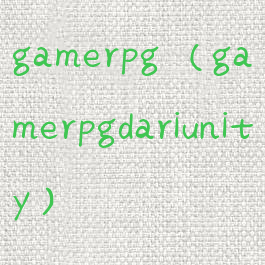 gamerpg(gamerpgdariunity)