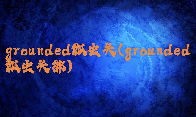 grounded瓢虫头(grounded瓢虫头部)