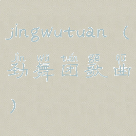 jingwutuan(劲舞团歌曲)