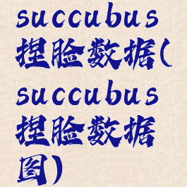 succubus捏脸数据(succubus捏脸数据图)